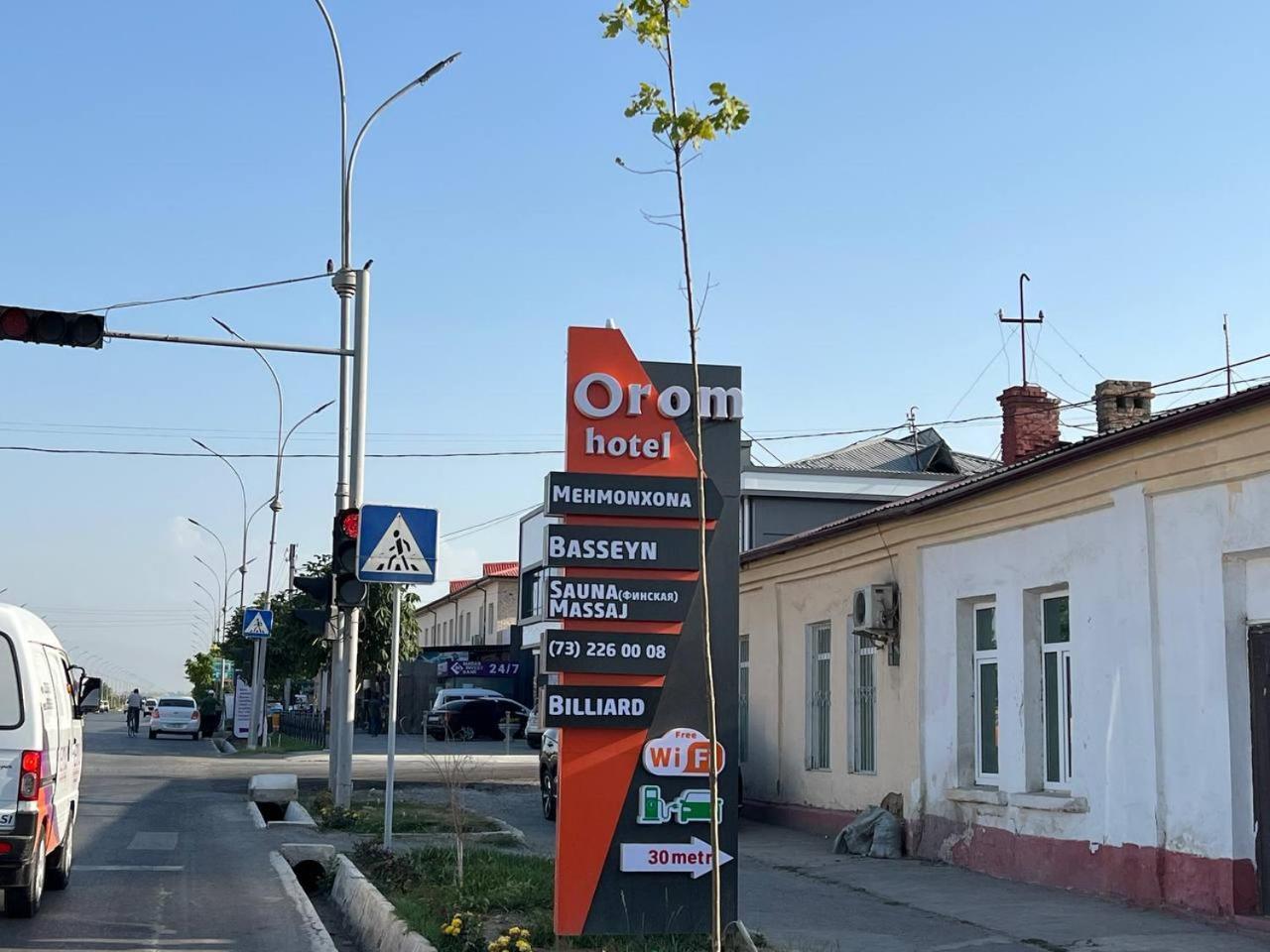 Orom Hotel Fergana Dış mekan fotoğraf